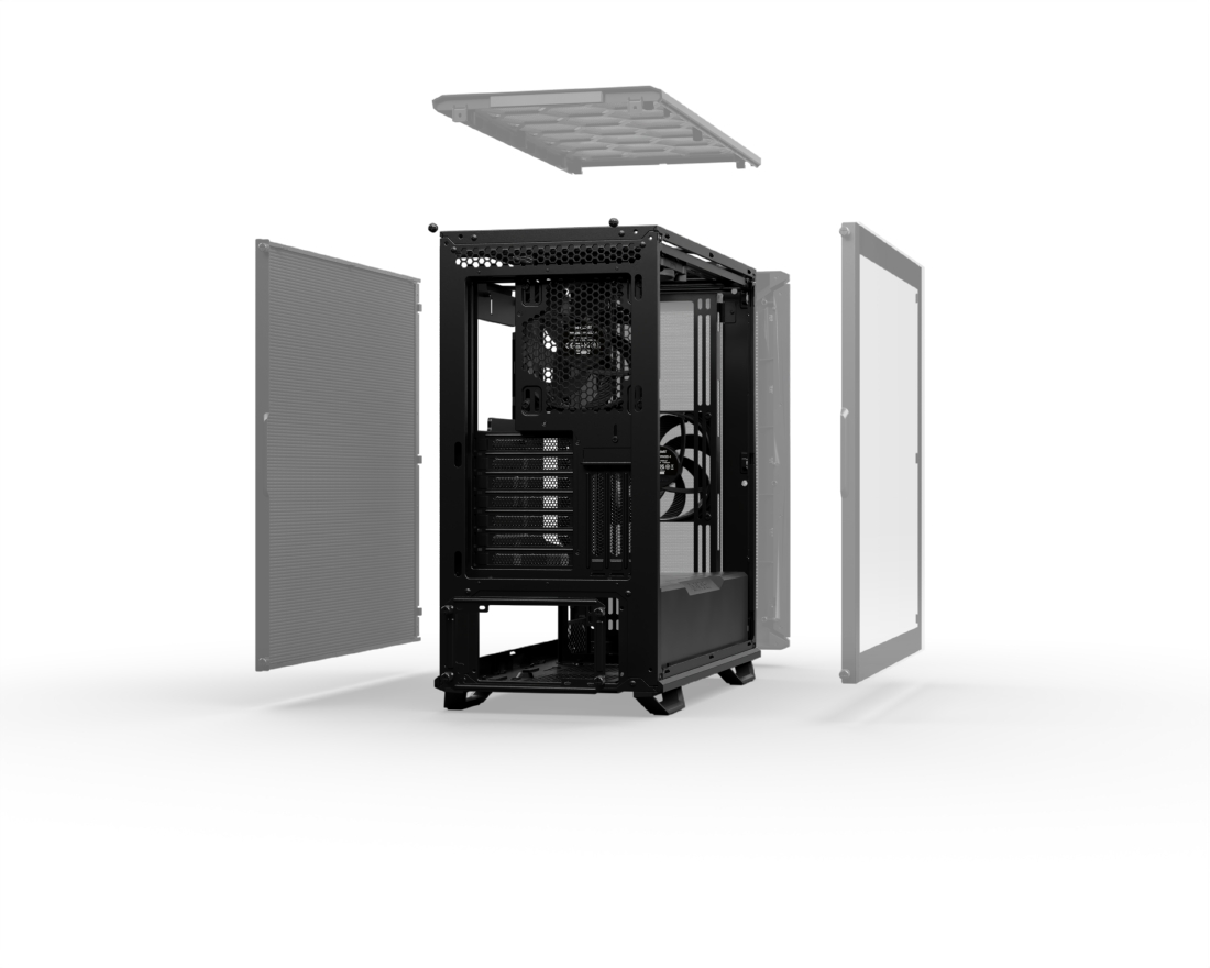 DARK BASE 701 | Black silent high-end PC cases from be quiet!